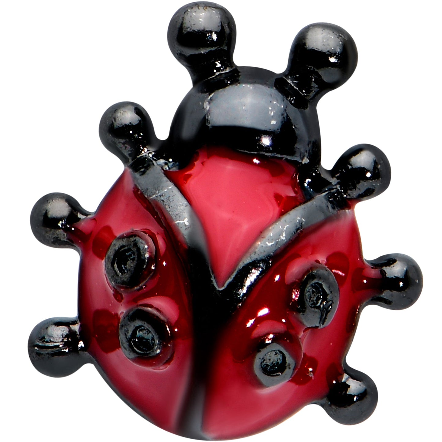 20G 1/4 Classic Ladybug Nose Bone