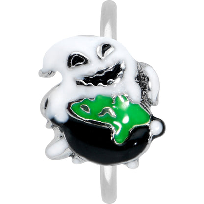 20G 5/16 Ghost Goo Cauldron Halloween Nose Hoop