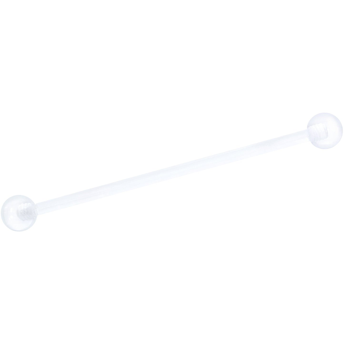 14G Gold Tone Spike UV Ladybug Industrial Barbell 38mm Set of 3