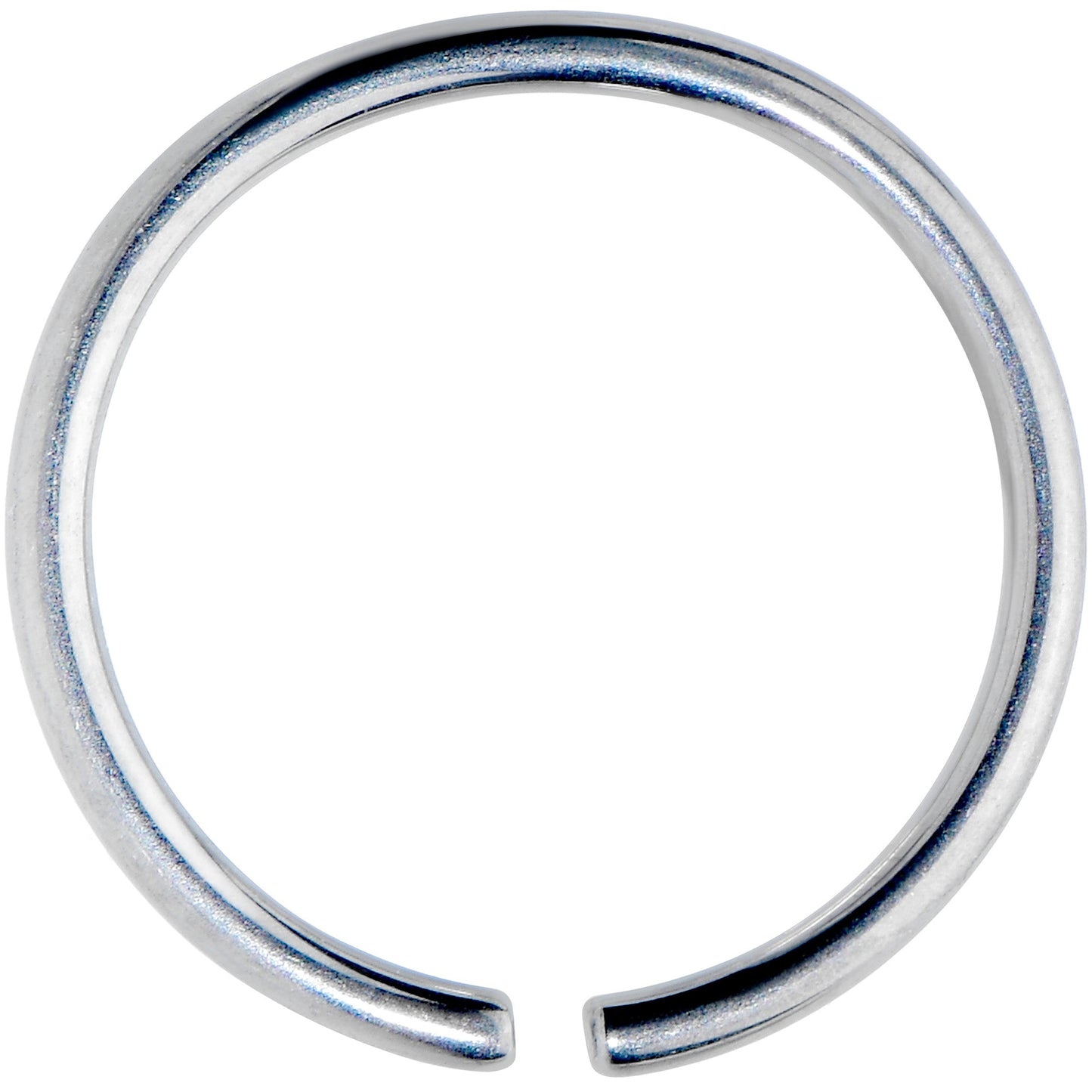 20G 5/16 Grade 23 Titanium Bendable Hoop Ring