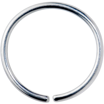 18G 7/16 Grade 23 Titanium Bendable Hoop Ring