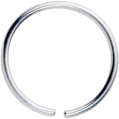 18G 1/2 Grade 23 Titanium Bendable Hoop Ring