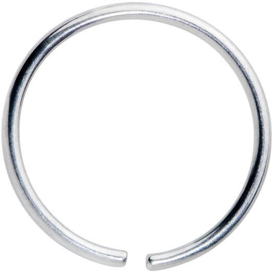 18G 1/2 Grade 23 Titanium Bendable Hoop Ring