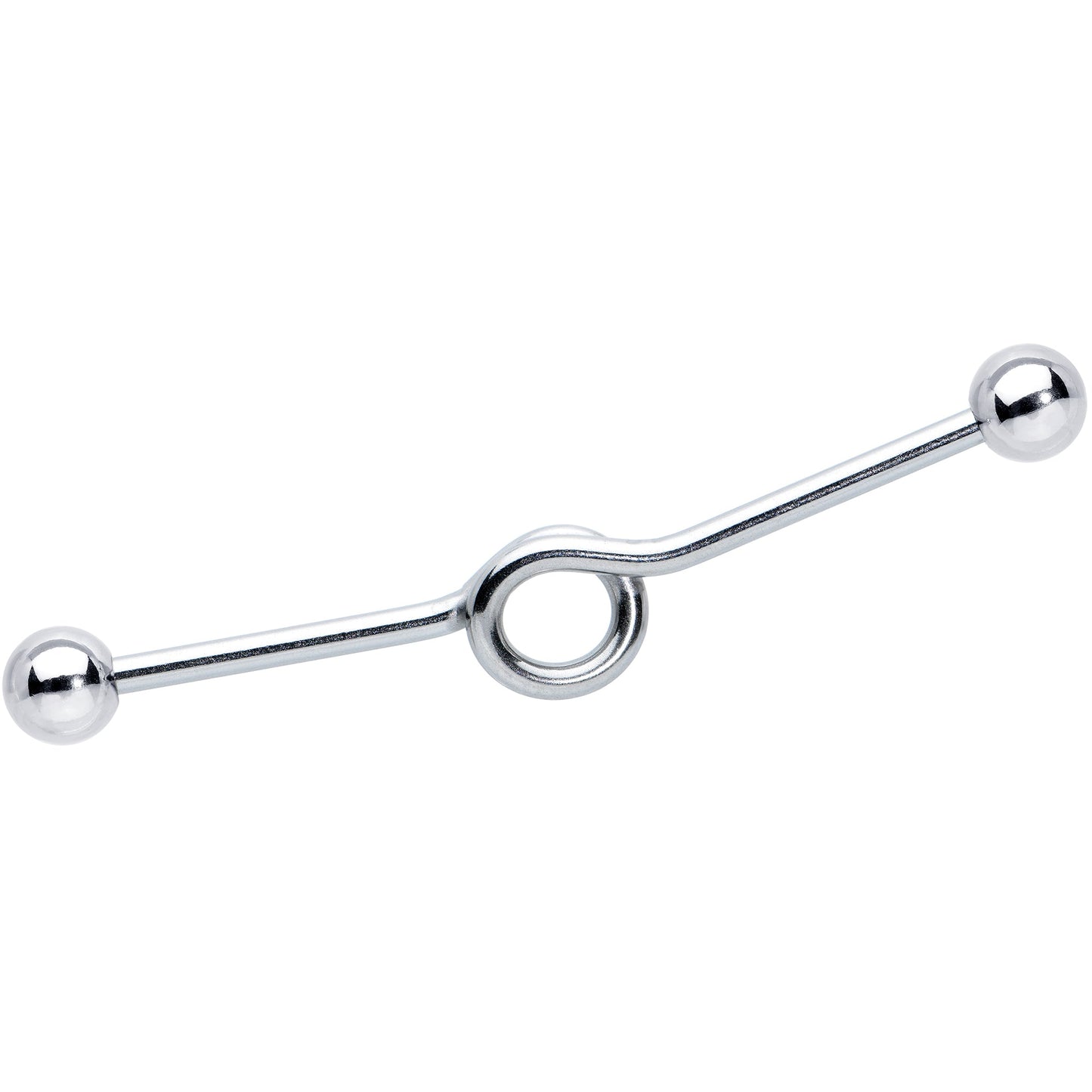 14G Loops Waves Industrial Project Bar 40mm Set of 5