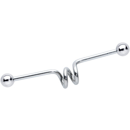 14G Loops Waves Industrial Project Bar 40mm Set of 5