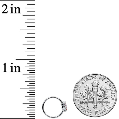 20G 5/16 Luscious Pinks Fruit Tree Nose Hoop