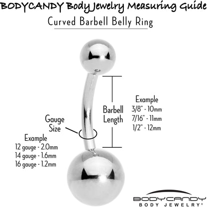 Black Boo Eyes Beauty Pink White Halloween Belly Ring