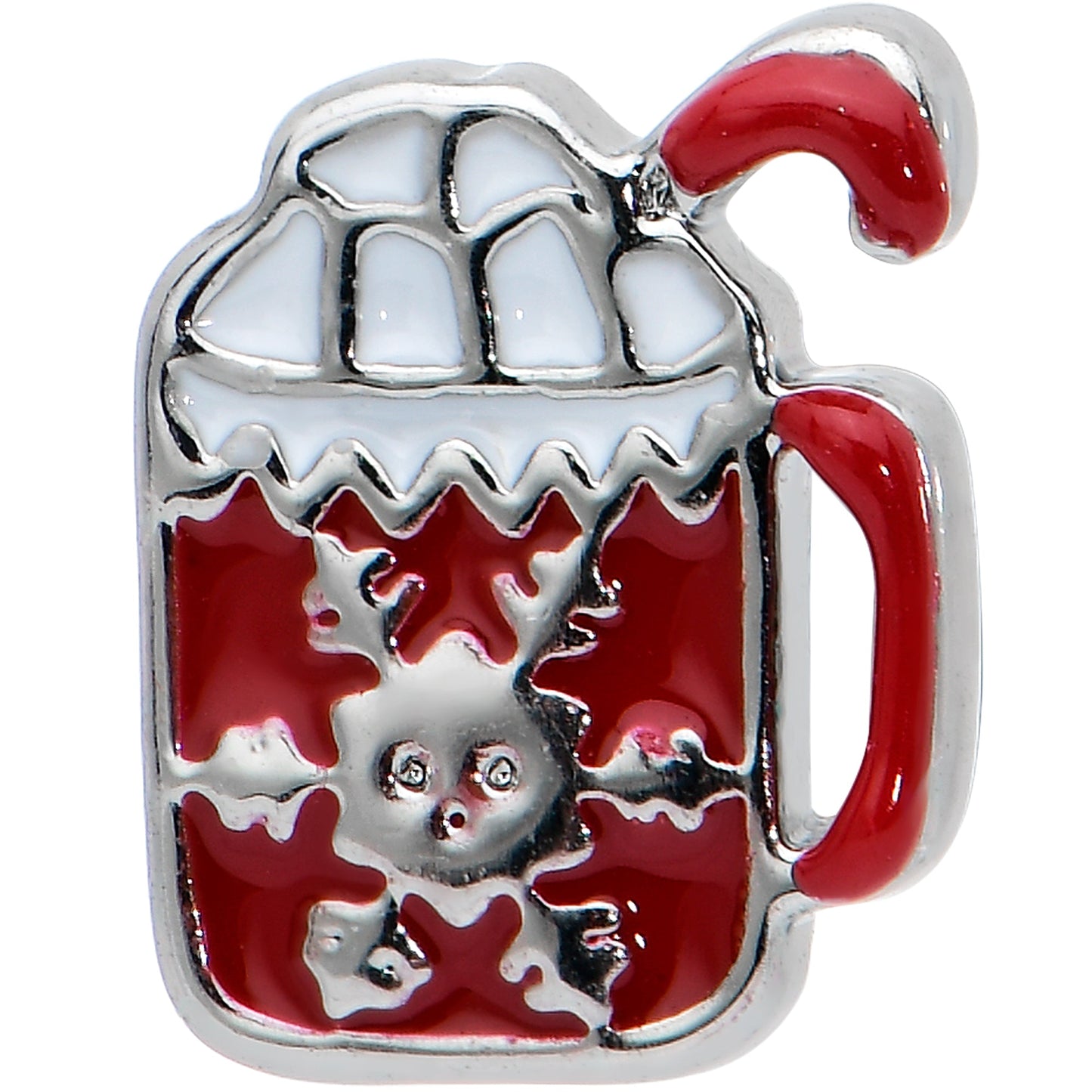 16G 5/16 Sweet Hot Cocoa Marshmallow Labret Monroe Tragus