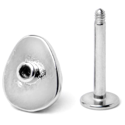 16G 5/16 Blue Celebration Easter Egg Labret Monroe Tragus