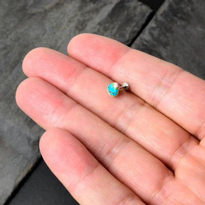 16G 5/16 Blue Celebration Easter Egg Labret Monroe Tragus