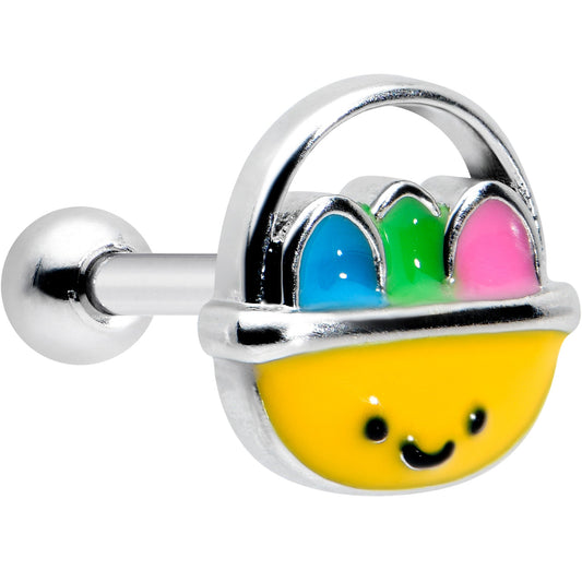 16G 5/16 Celebration  Easter Basket Cartilage Tragus Earring