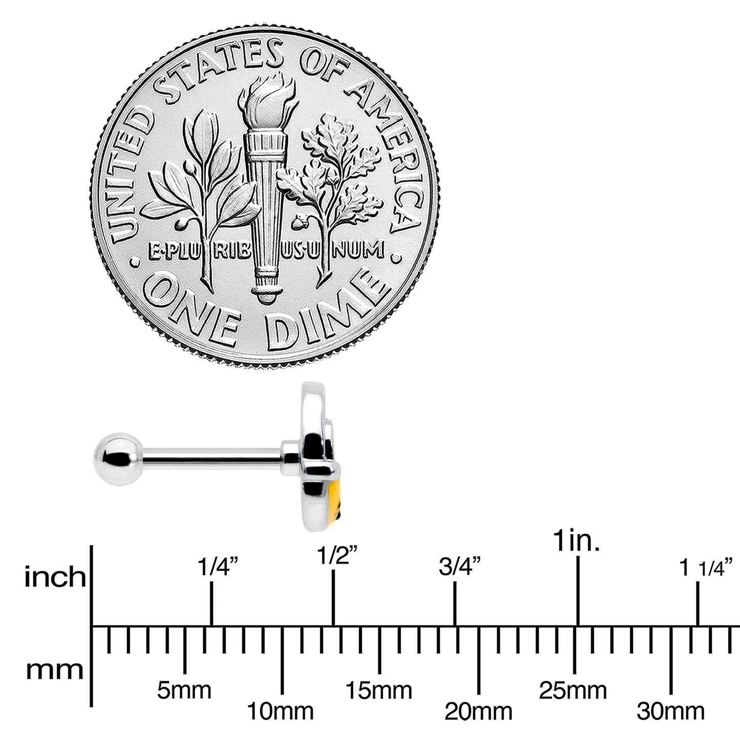 16G 5/16 Celebration  Easter Basket Cartilage Tragus Earring