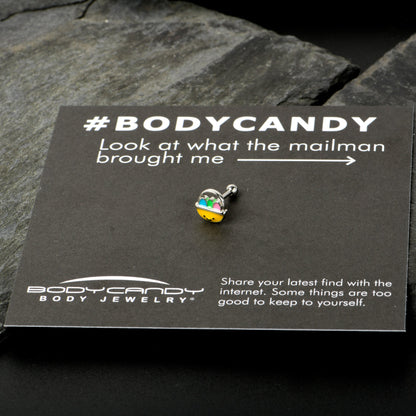 16G 5/16 Celebration  Easter Basket Cartilage Tragus Earring