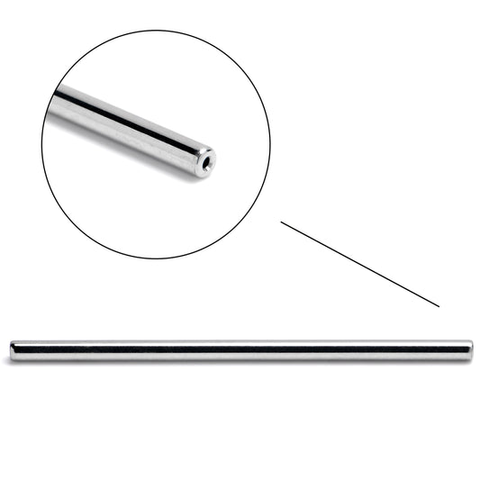14G 35mm ASTM F-136 Implant Grade Titanium Threadless Replacement Barbell