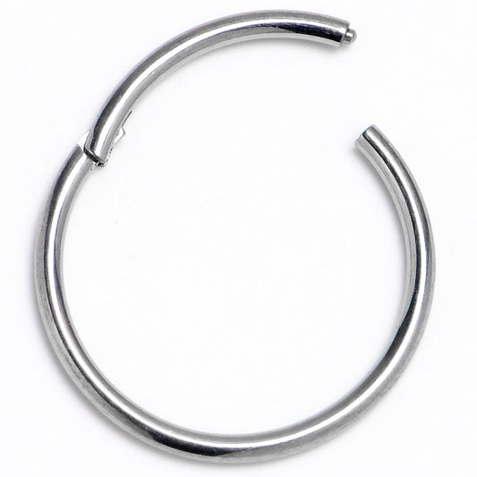 18G 1/2 ASTM F-136 Titainum Percision Hinged Segment Hoop