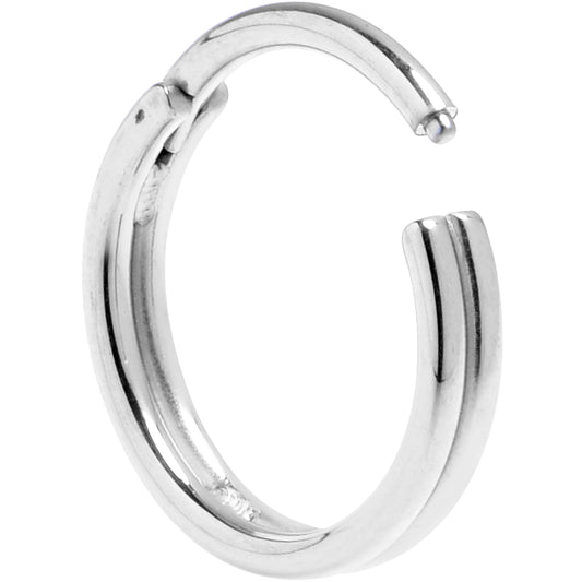 20G 7mm 316L Surgical Steel Double Precision Hinged Segment Ring
