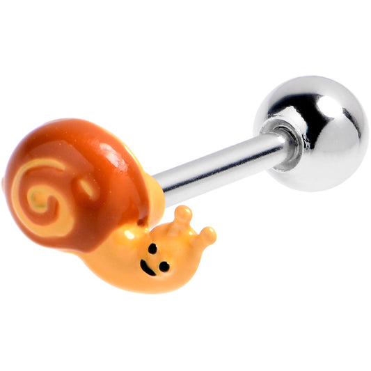 16G 5/16 Cottagecore Snail Cartilage Tragus Earring