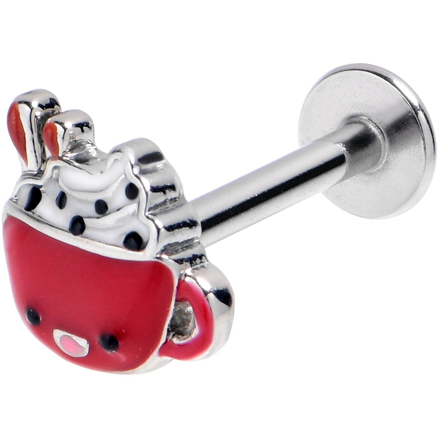 16G 5/16 Festive Holiday Cocoa Labret Monroe Tragus