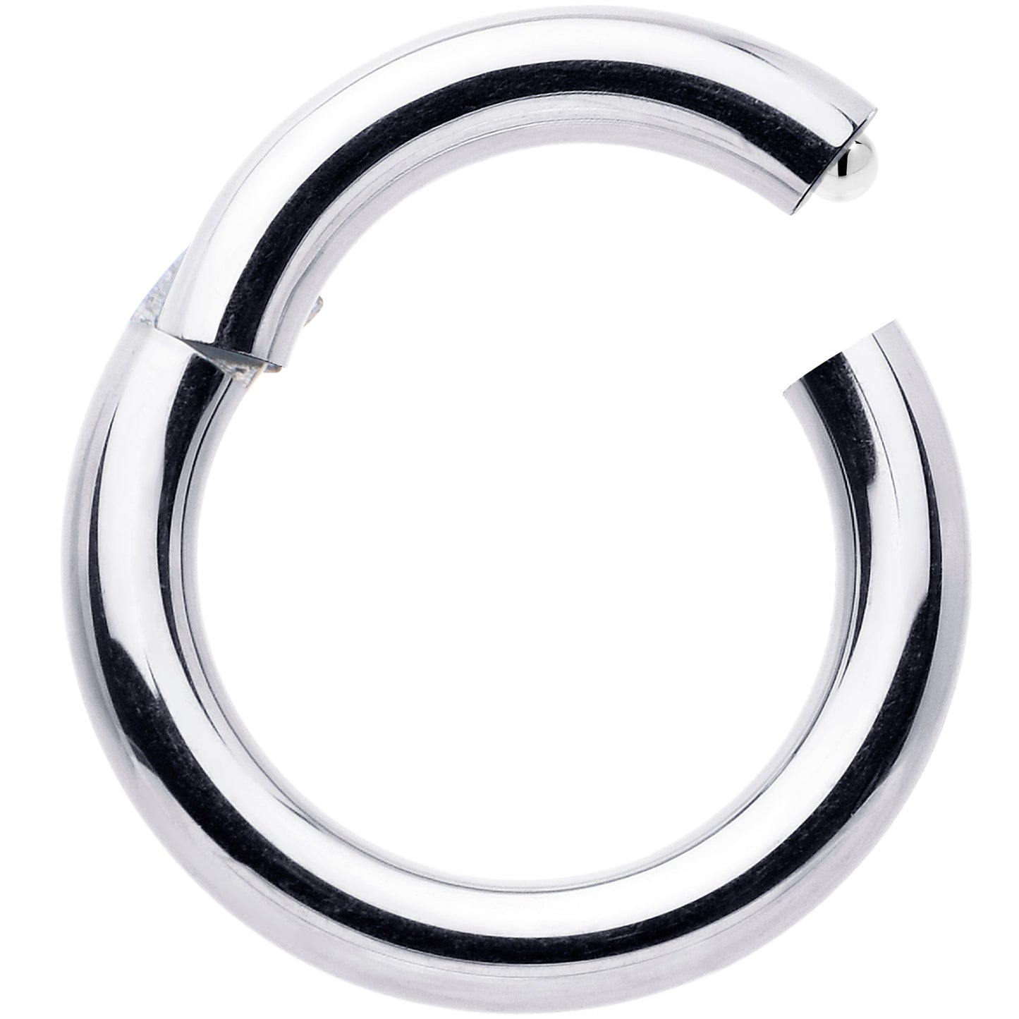 14G 7mm 316L Surgical Steel Precision Hinged Segment Hoop