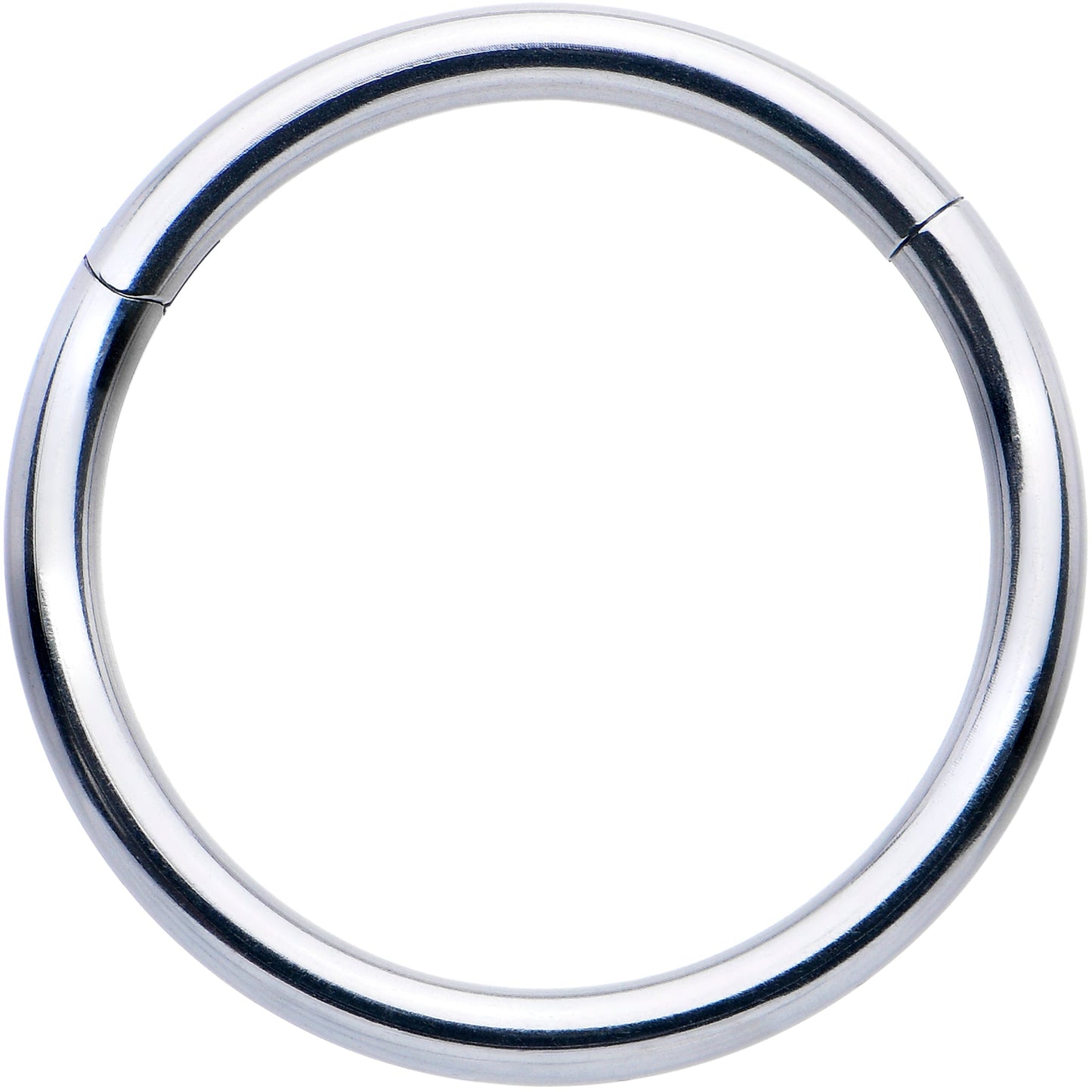 14G 9/16 316L Surgical Steel Precision Hinged Segment Hoop