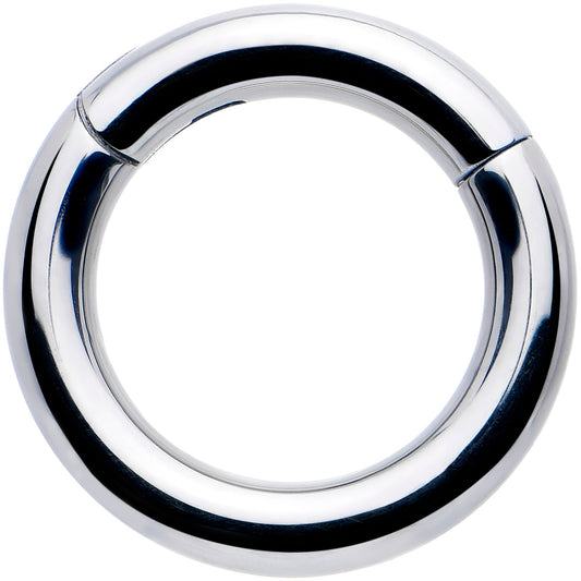 12G 5/16 316L Surgical Steel Precision Hinged Segment Hoop