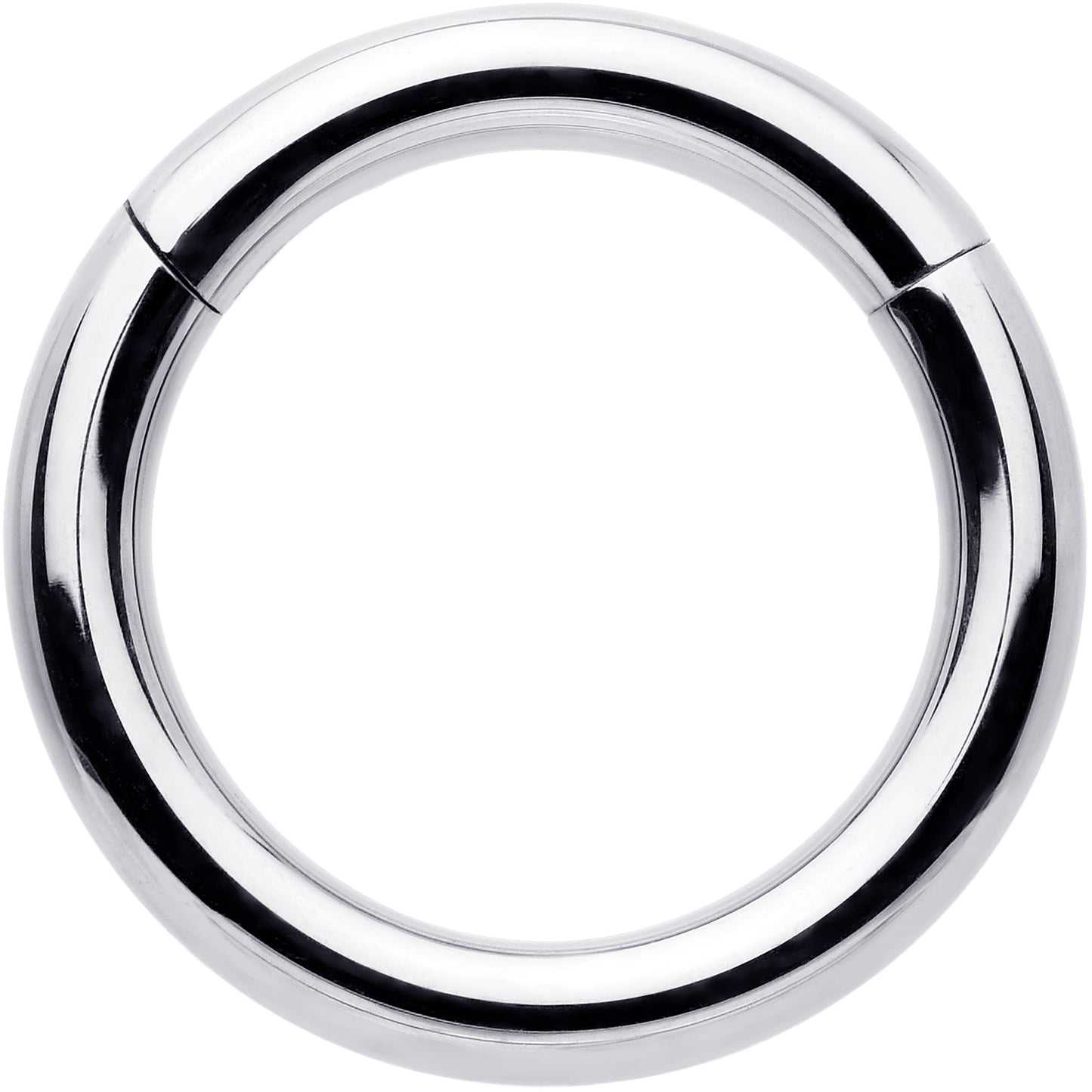 12G 3/8 316L Surgical Steel Precision Hinged Segment Hoop