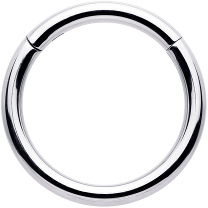 12G 9/16 316L Surgical Steel Precision Hinged Segment Hoop