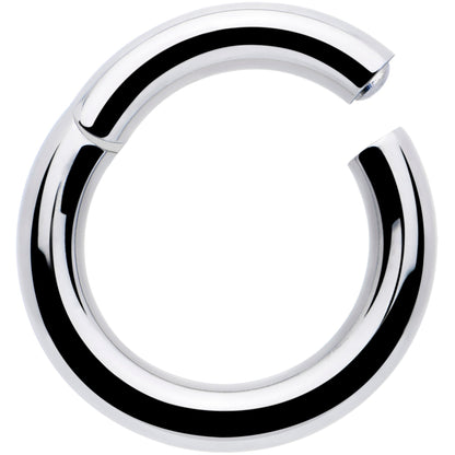 10G 3/8 316L Surgical Steel Precision Hinged Segment Hoop