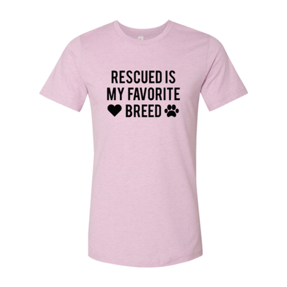 Rescued Is My Favorite Place T-Shirt - Jaico Online Shop
