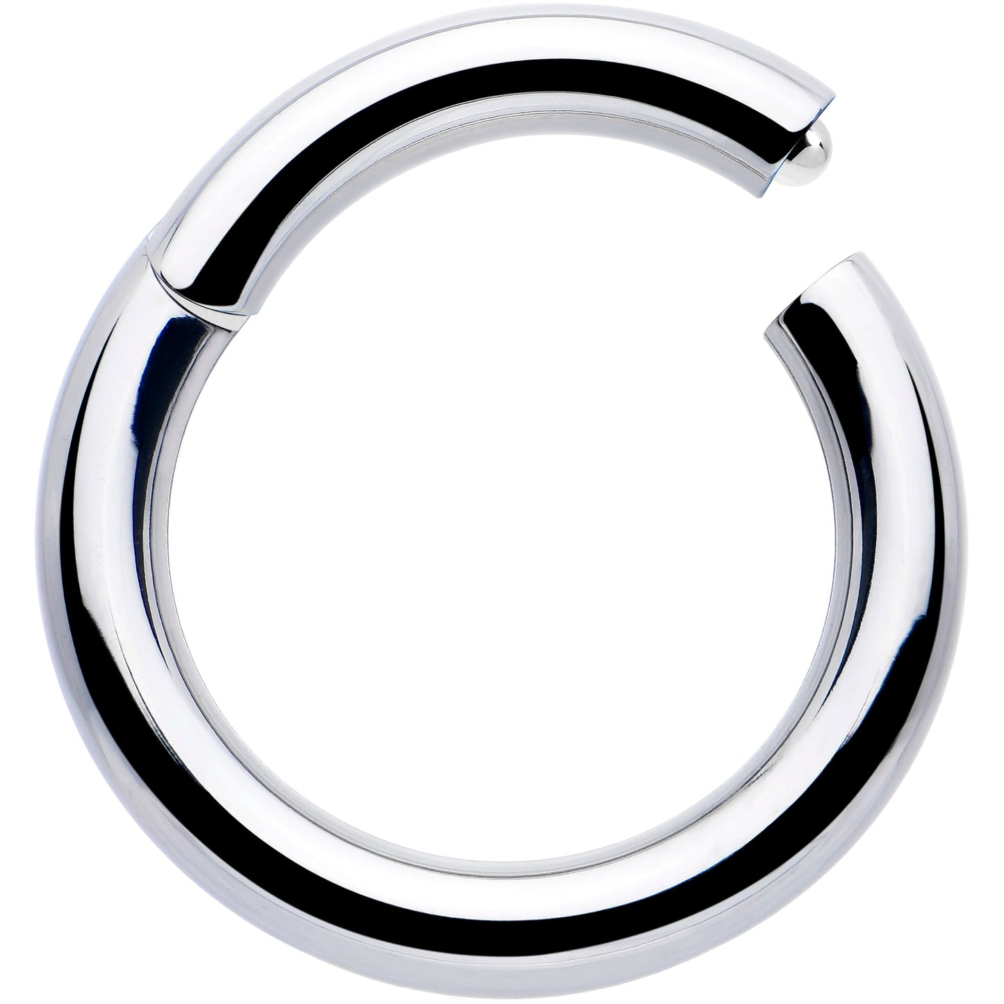 10G 1/2 316L Surgical Steel Precision Hinged Segment Hoop