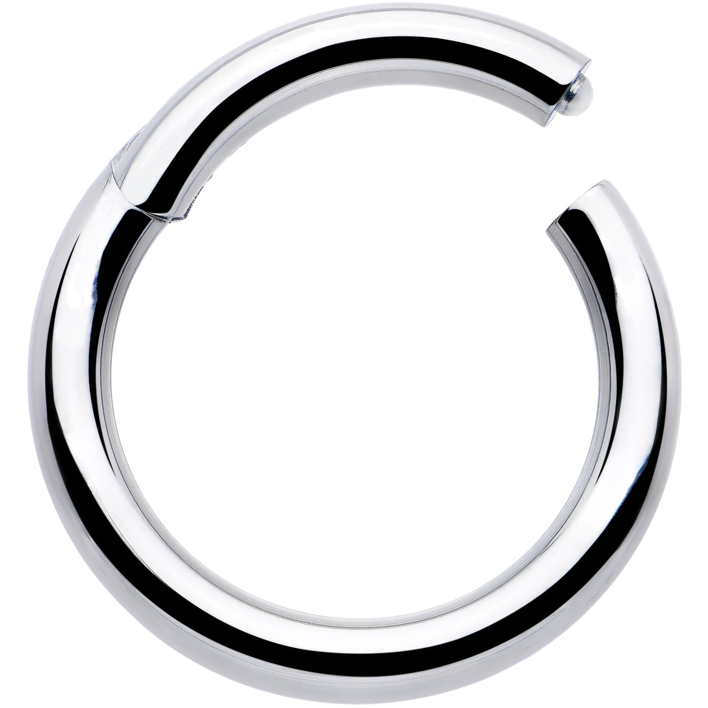 10G 9/16 316L Surgical Steel Precision Hinged Segment Hoop