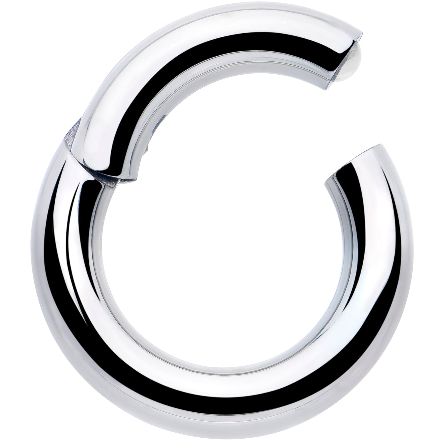 8G 3/8 316L Surgical Steel Precision Hinged Segment Hoop