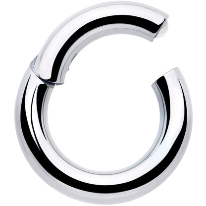 8G 3/8 316L Surgical Steel Precision Hinged Segment Hoop