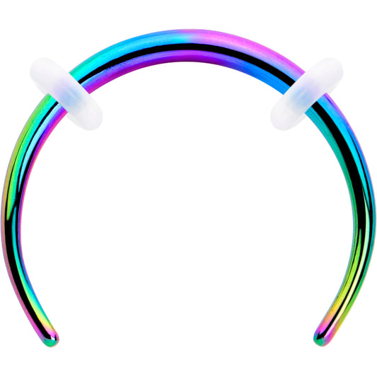 16G 3/8 Rainbow Pincher Crescent Taper