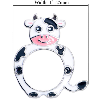 14G 9/16 Moo Cow Nipple Shield Set