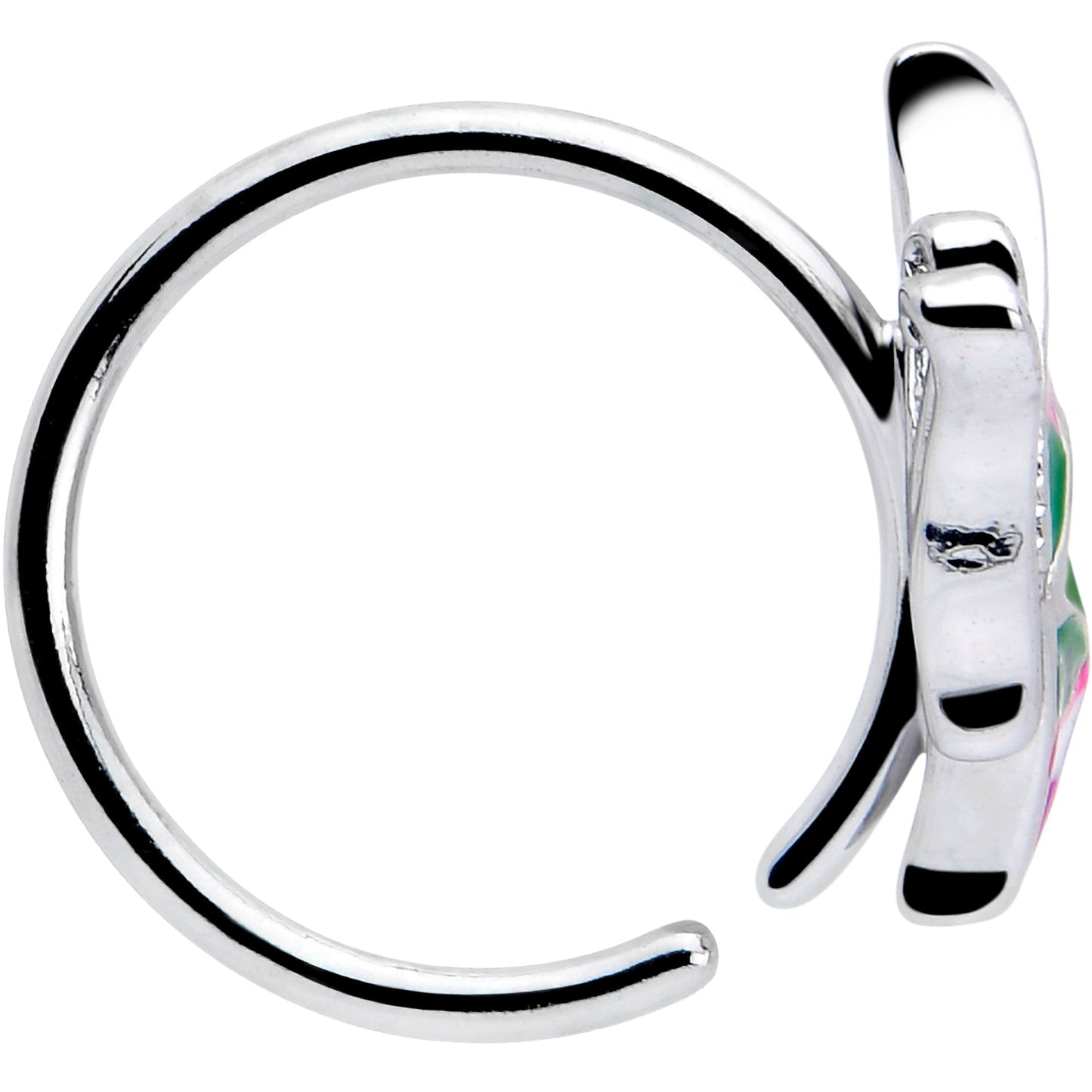 20G 5/16 Profile Butterfly Nose Hoop