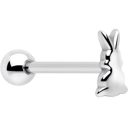 Bunny Rabbit Easter Barbell Tongue Ring
