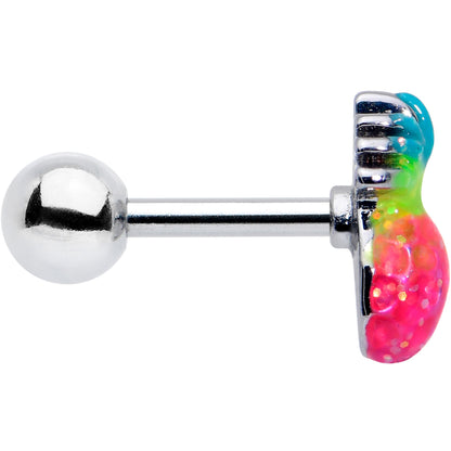 16G 1/4 Hot Tropical Pineapple Cartilage Tragus Earring