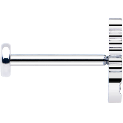 Christmas Flat Back Earring - Holiday Ornament