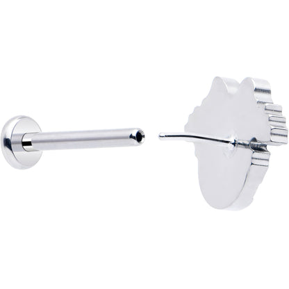 Christmas Flat Back Earring - Holiday Ornament