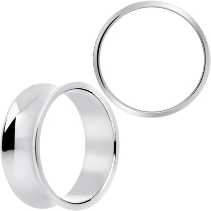 Hand Polished Thick Double Flare Tunnel Plug Set 6mm to 25mm