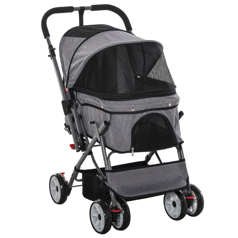 Pet Foldable Travel Carriage Stroller with Reversible Handle - Jaico Online Shop