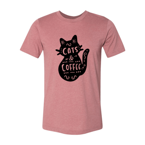 Cat And Coffee T-Shirt - Jaico Online Shop
