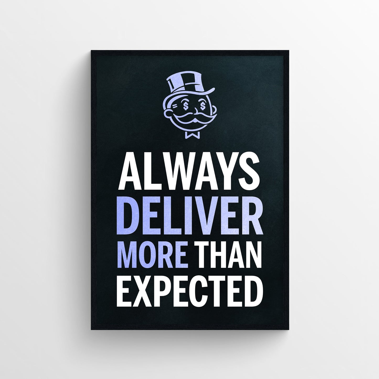 Always Deliver More Than Expected Poster