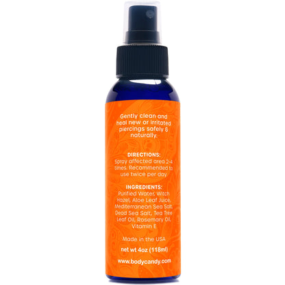 Body Candy 100% Natural Body Piercing Aftercare Solution