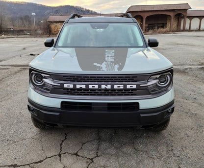 "OFF ROAD" Hood Decal Cover for 2021-2025 Ford Bronco Sport