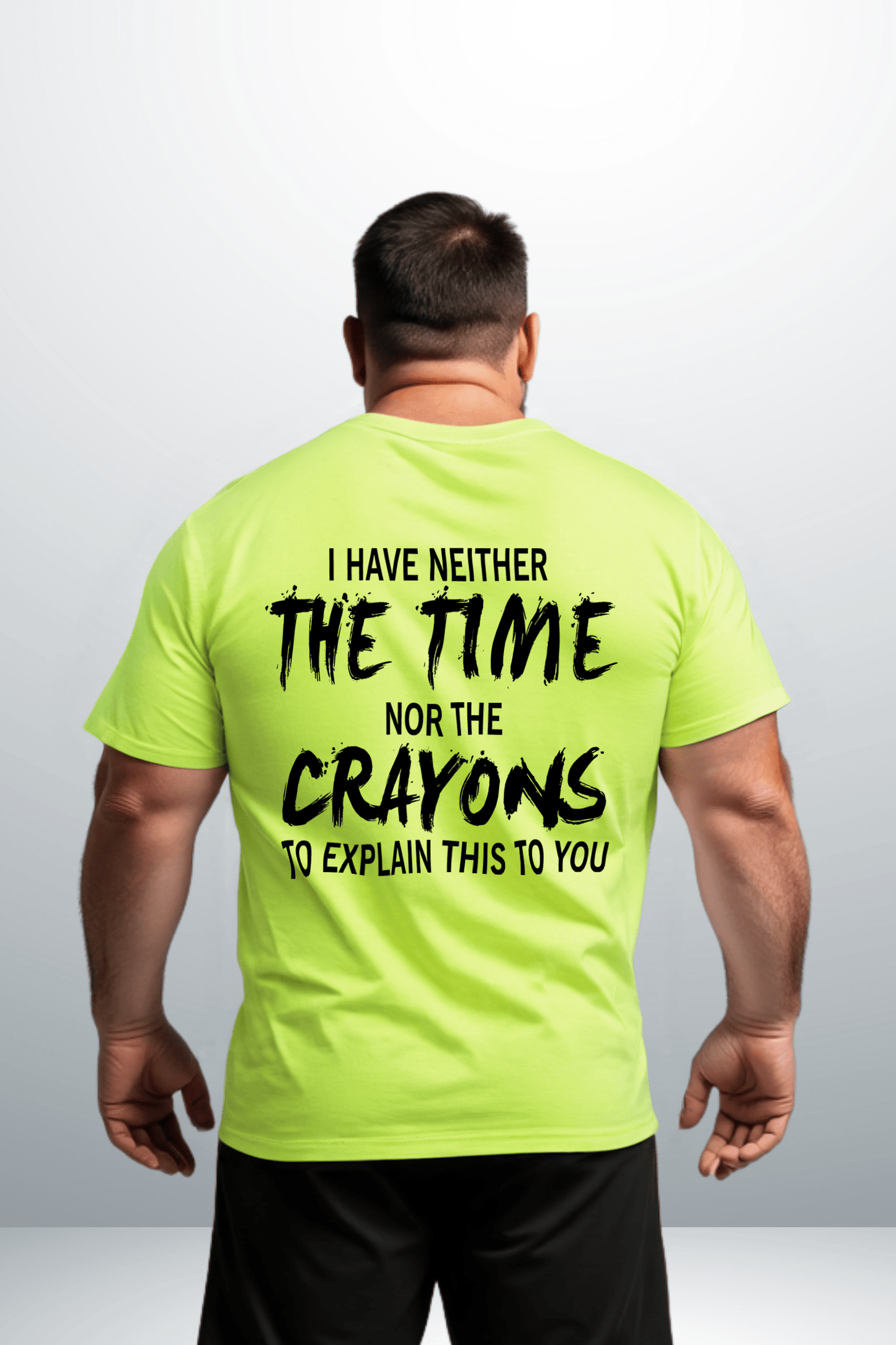 Crayons - Safety Yellow T-Shirt