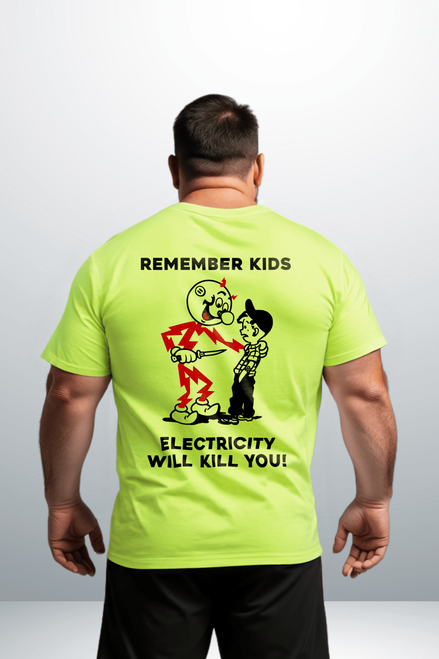 Remember Kids - Safety Yellow T-Shirt