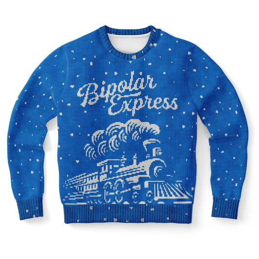 Bipolar Express Christmas Sweatshirt