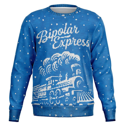 Bipolar Express Christmas Sweatshirt